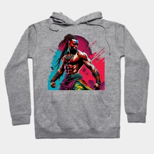 proud african warrior Hoodie